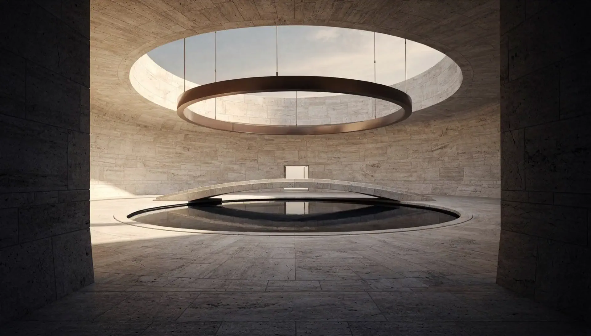 Original Shining Cloud courtyard architectural concept